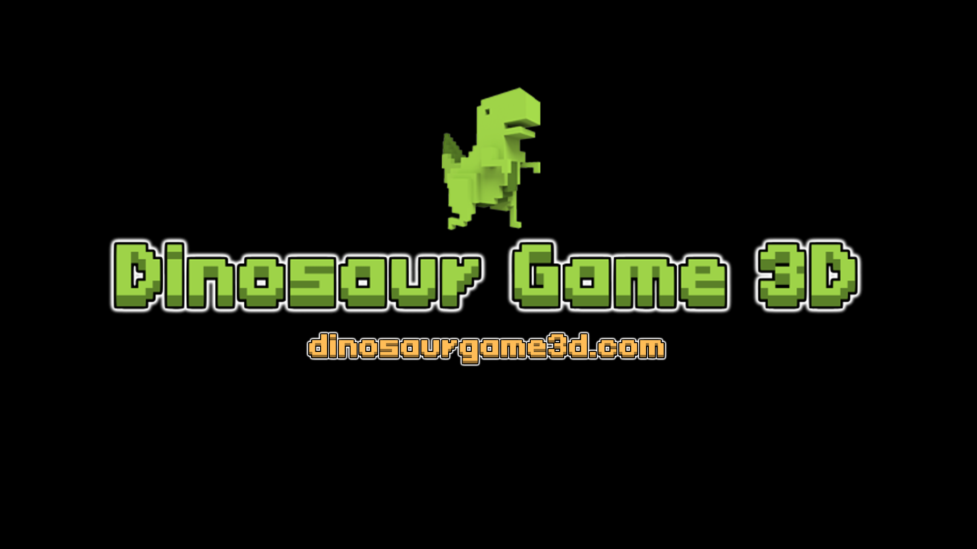 3d T-Rex Dino Chrome - Play Google Chrome Dinosaur Game 3D Version